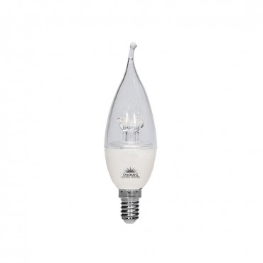 لامپ LED  اشکی شفاف 8 وات پارمیس مدل SMD LED TAIL CANDLE-CLEAR 8W