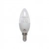 لامپ LED شمعی شفاف 8 وات پارمیس مدل SMD LED CANDLE-CLEAR 8W