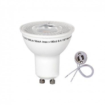 لامپ ال‌ای‌دی هالوژنی 6 وات SMD سرپیچ GU10  پارس شهاب مدل 6W LED SMD Spotlight GU10