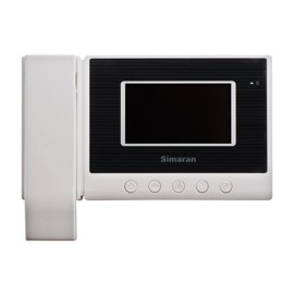 مانیتور آیفون تصویری سیماران  4.3 اینچ بدون حافظه مدل 43HS مانیتور آیفون تصویری سیماران  4.3 اینچ بدون حافظه مدل 43HS