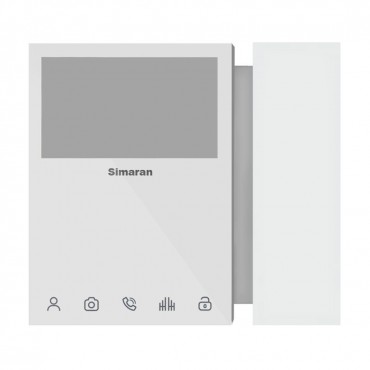 مانیتور آیفون تصویری سیماران  4.3 اینچ کلید لمسی با حافظه مدل 46TKM