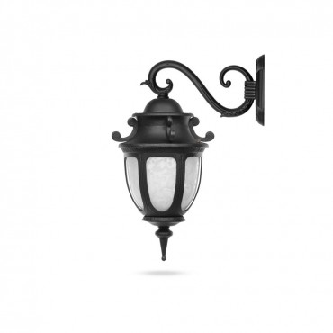 چراغ LED حیاطی دیواری شب تاب مدل رومنا با شاخه سناتور سرازیر