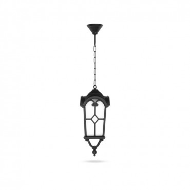 چراغ آویز حیاطی شب تاب مدل روشا