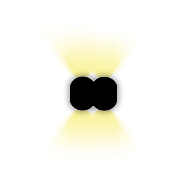 چراغ نورپردازی دیواری تیراژه مدل WL006/4