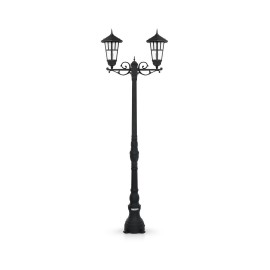 چراغ پارکی شب تاب مدل وندا با شاخه سارینا و پایه افرا