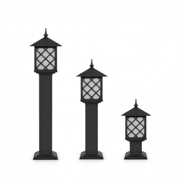 چراغ چمنی شب تاب مدل کارن1