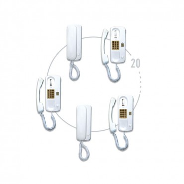 گوشی صوتی ارتباط داخلی 1-20 سیماران