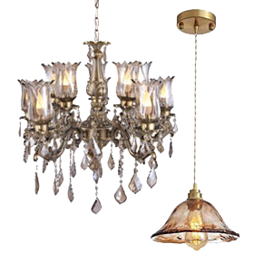 لوستر و آویز