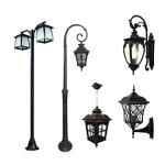 چراغ حیاطی و پارکی